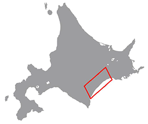 画像：北海道の実証地域