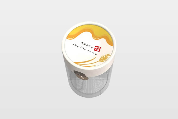 どんや花あかりのソフトバウムクーヘン