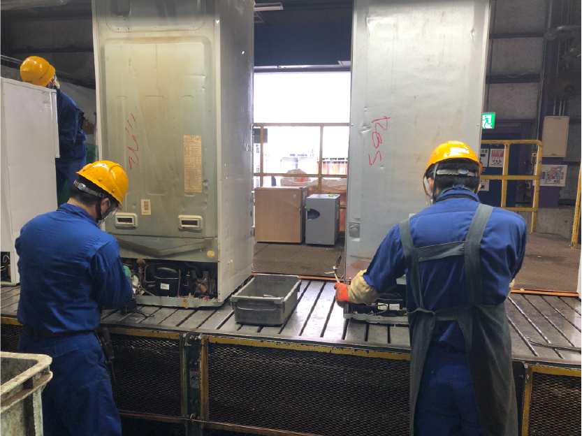 冷ぞう庫の分かい