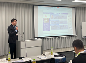 画像：参加企業による自社紹介の様子1